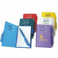 Note Pad with Pen - Side Folding
